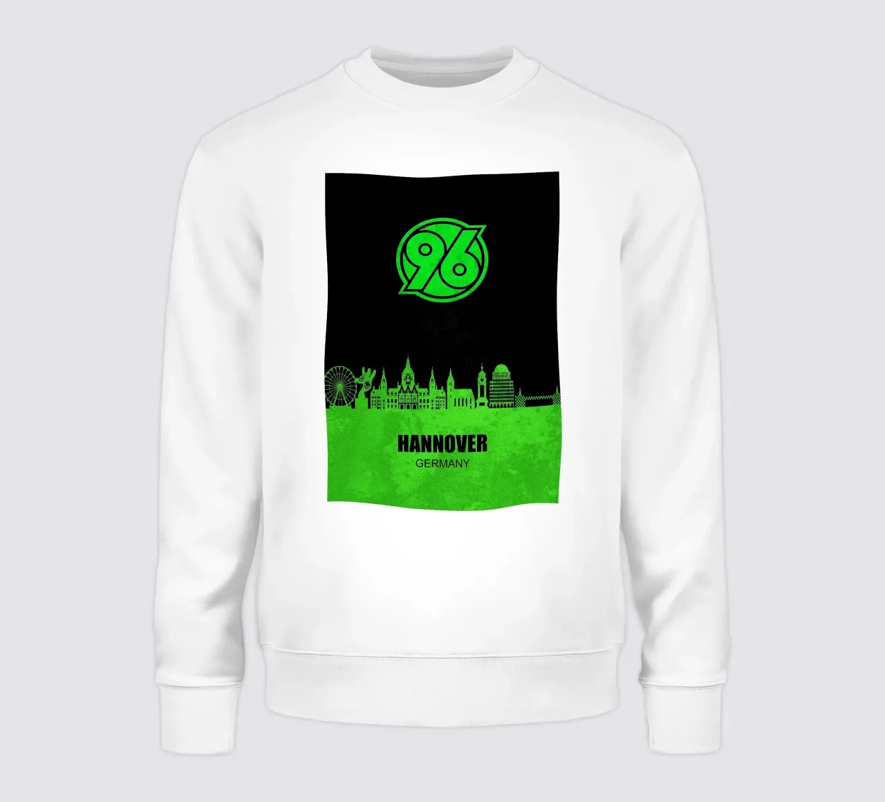 Skyline della città di Hannover 96 felpa da kakaka