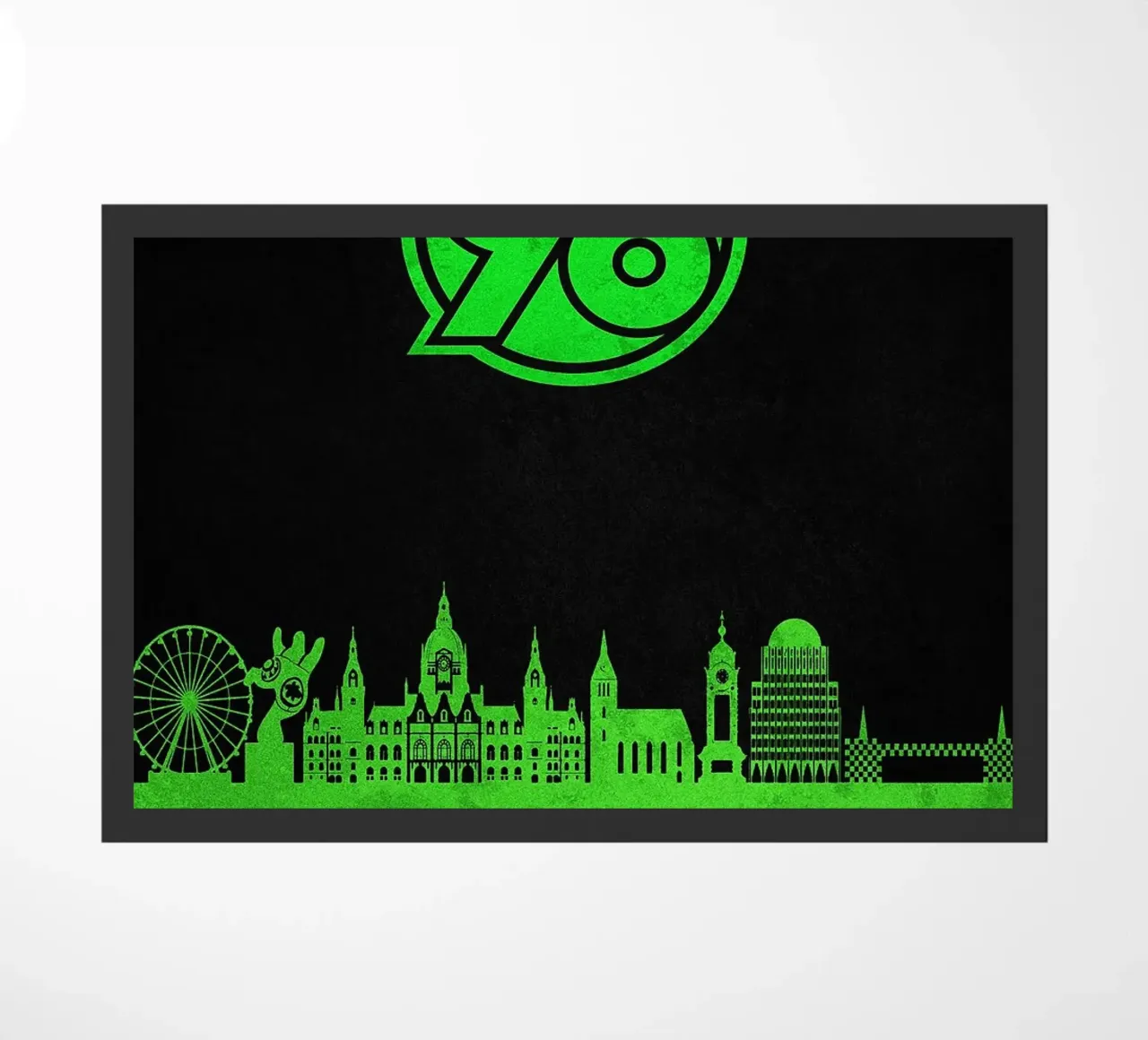 Skyline della città di Hannover 96 zerbino da kakaka