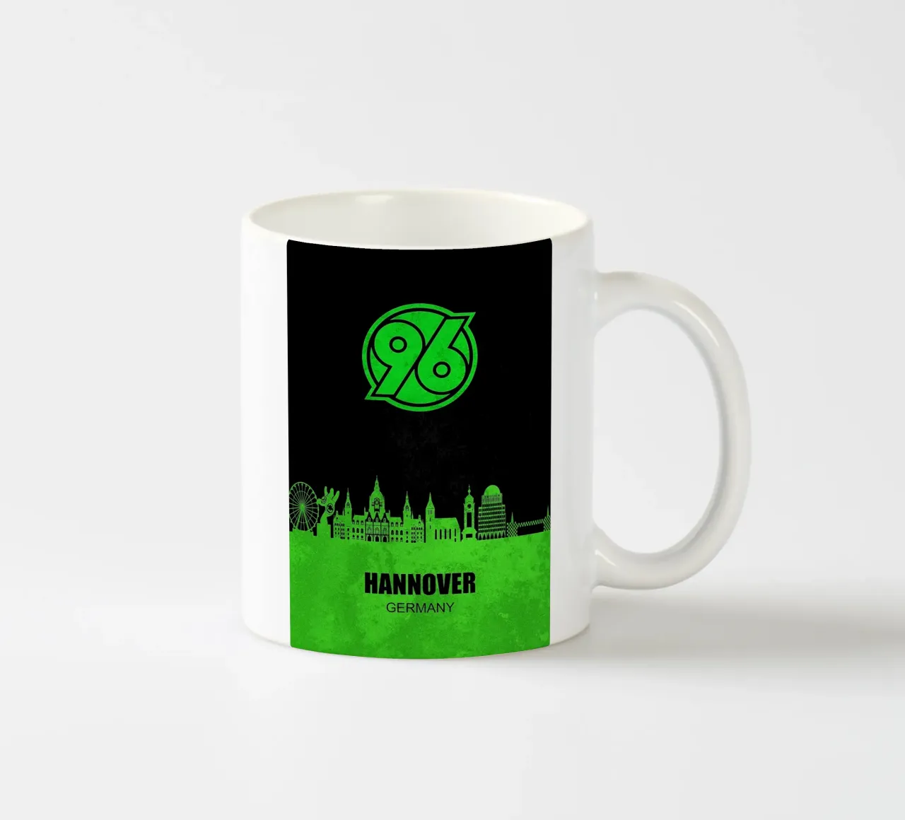 Skyline della città di Hannover 96 tazza in ceramica da kakaka