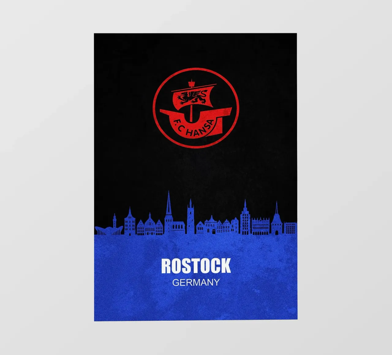L'orizzonte di Hansa Rostock telo in pvc da kakaka