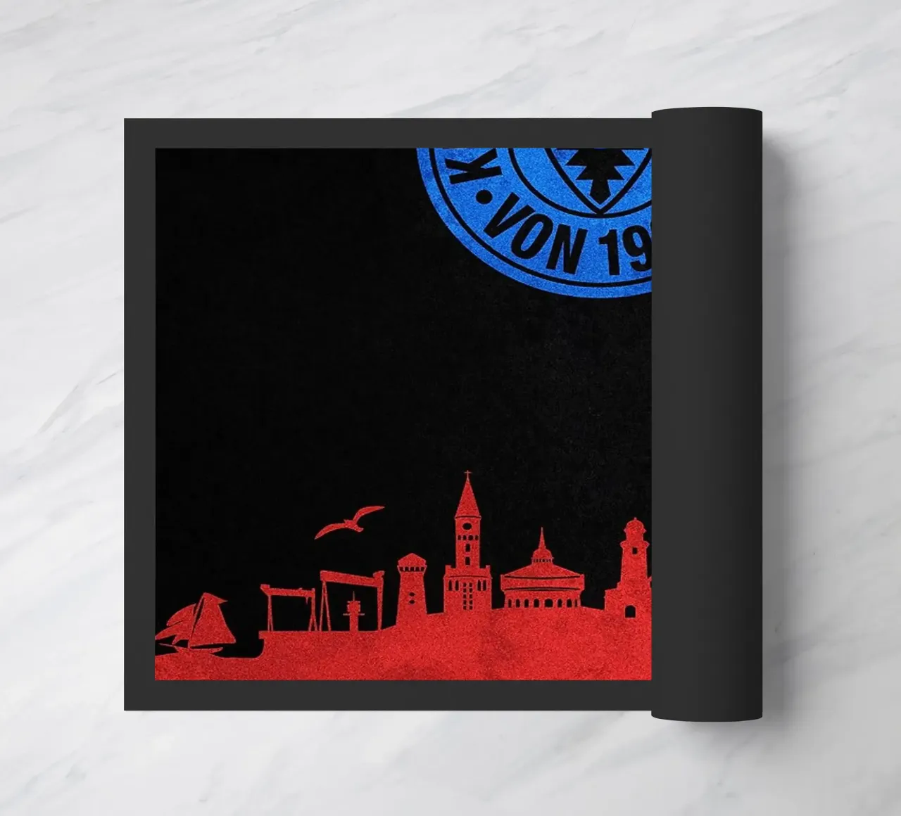 Holstein Kiel - Skyline della città zerbino da kakaka