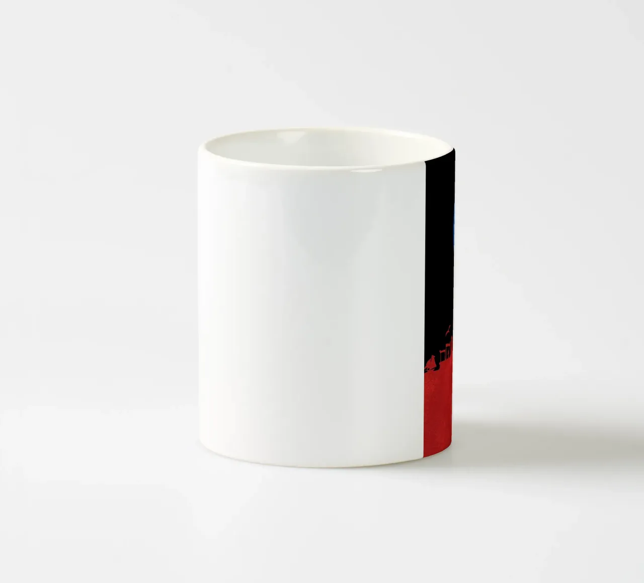 Holstein Kiel - Skyline della città tazza in ceramica da kakaka