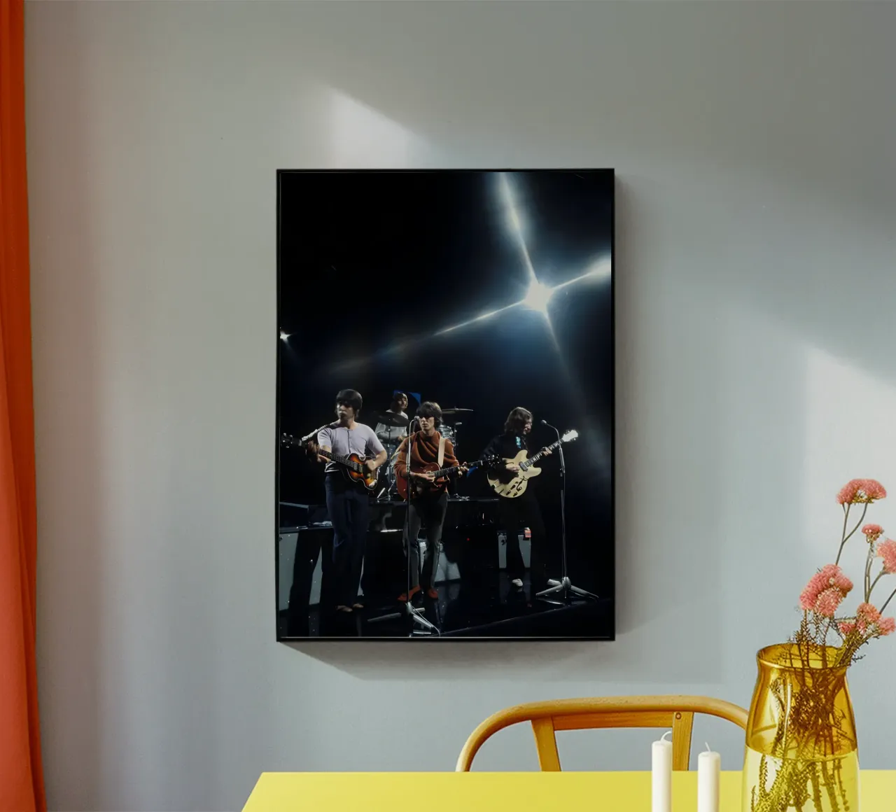 The Beatles plexiglass da Digital Street art