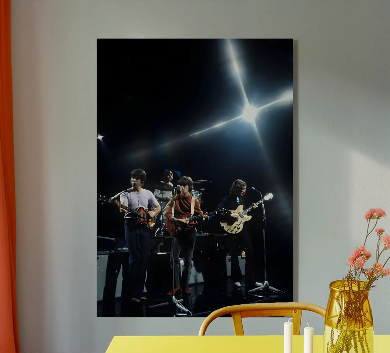 The Beatles plexiglass da Digital Street art