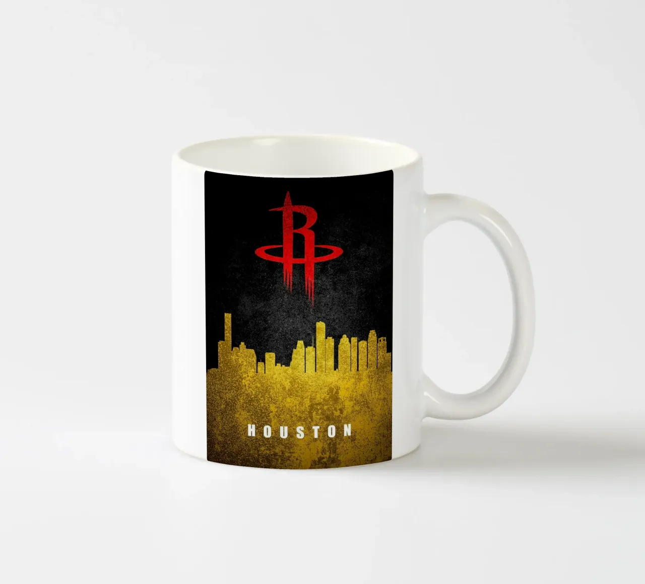 Skyline della città di Houston tazza in ceramica da kakaka