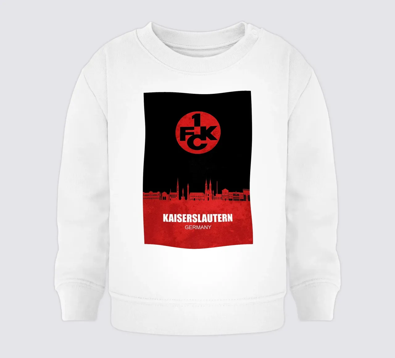 Skyline di Kaiserslautern felpa neonato da kakaka