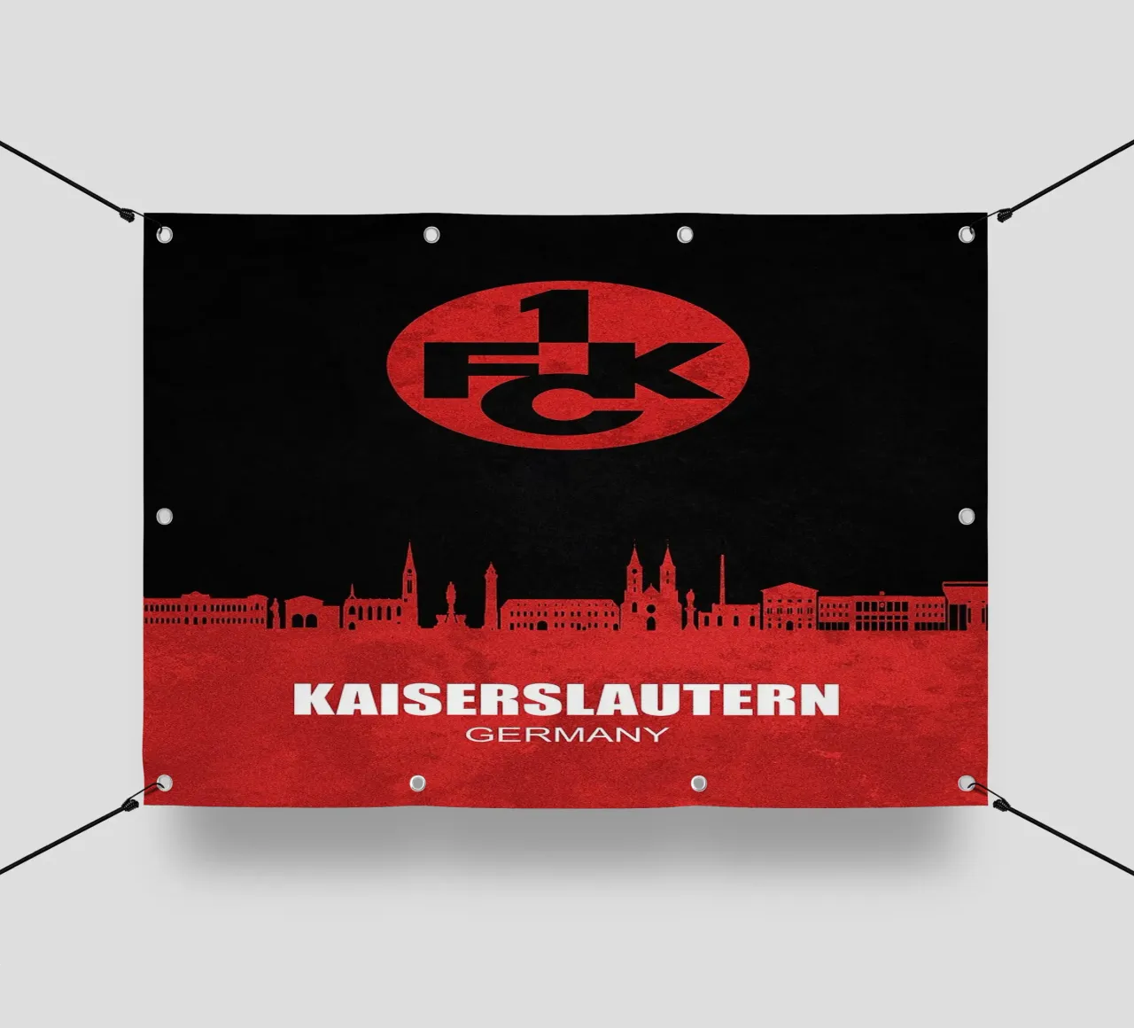 Skyline di Kaiserslautern telo in pvc da kakaka