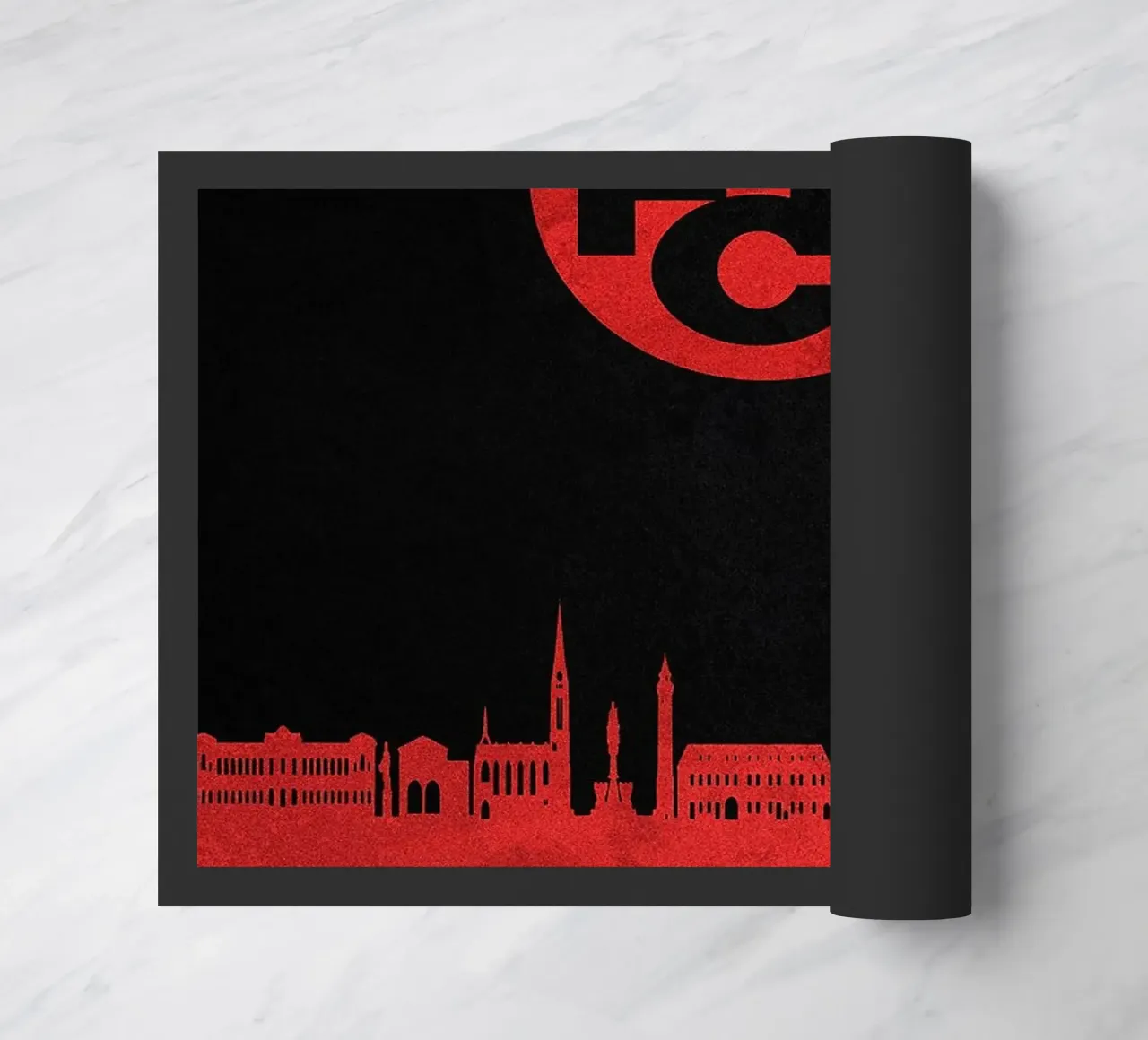 Skyline di Kaiserslautern zerbino da kakaka