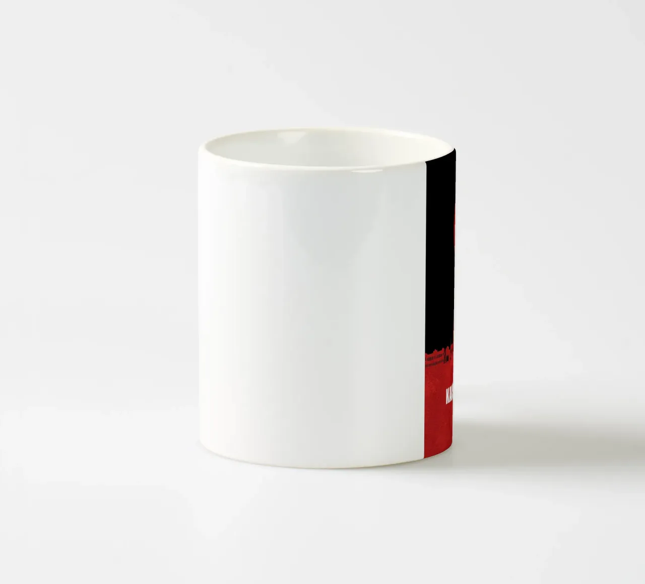 Skyline di Kaiserslautern tazza in ceramica da kakaka
