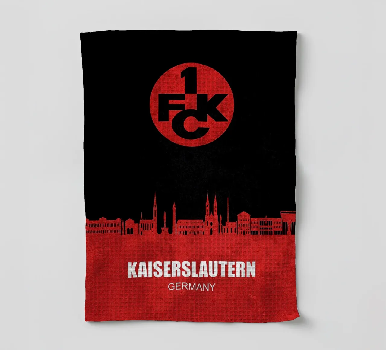 Skyline di Kaiserslautern canovaccio da cucina da kakaka