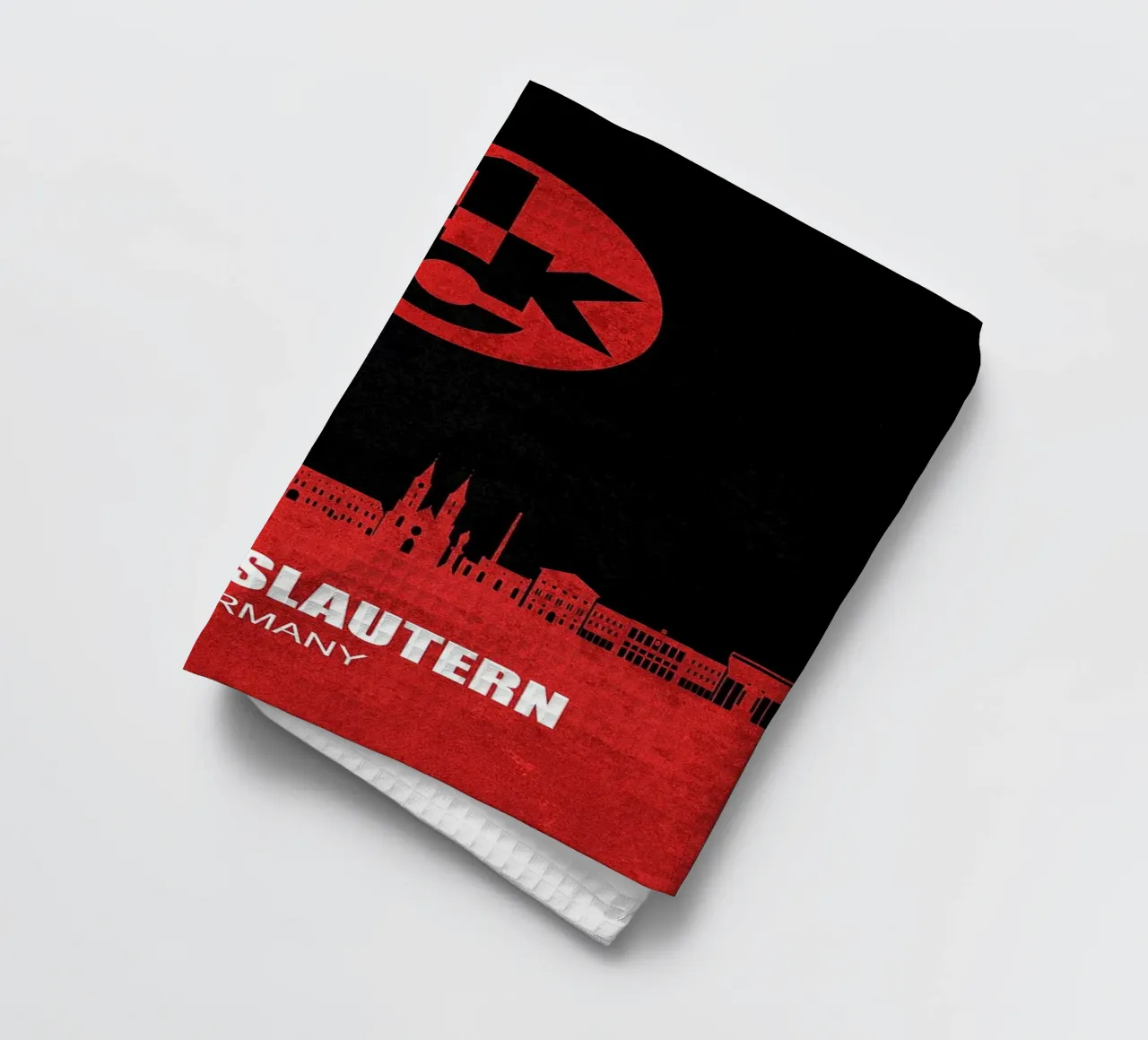 Skyline di Kaiserslautern canovaccio da cucina da kakaka