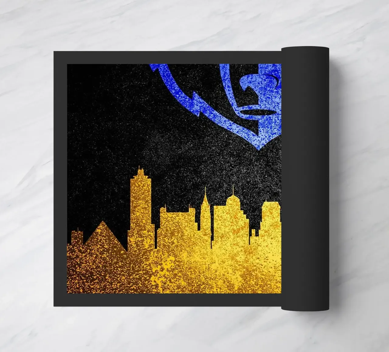 Skyline della città di Memphis zerbino da kakaka