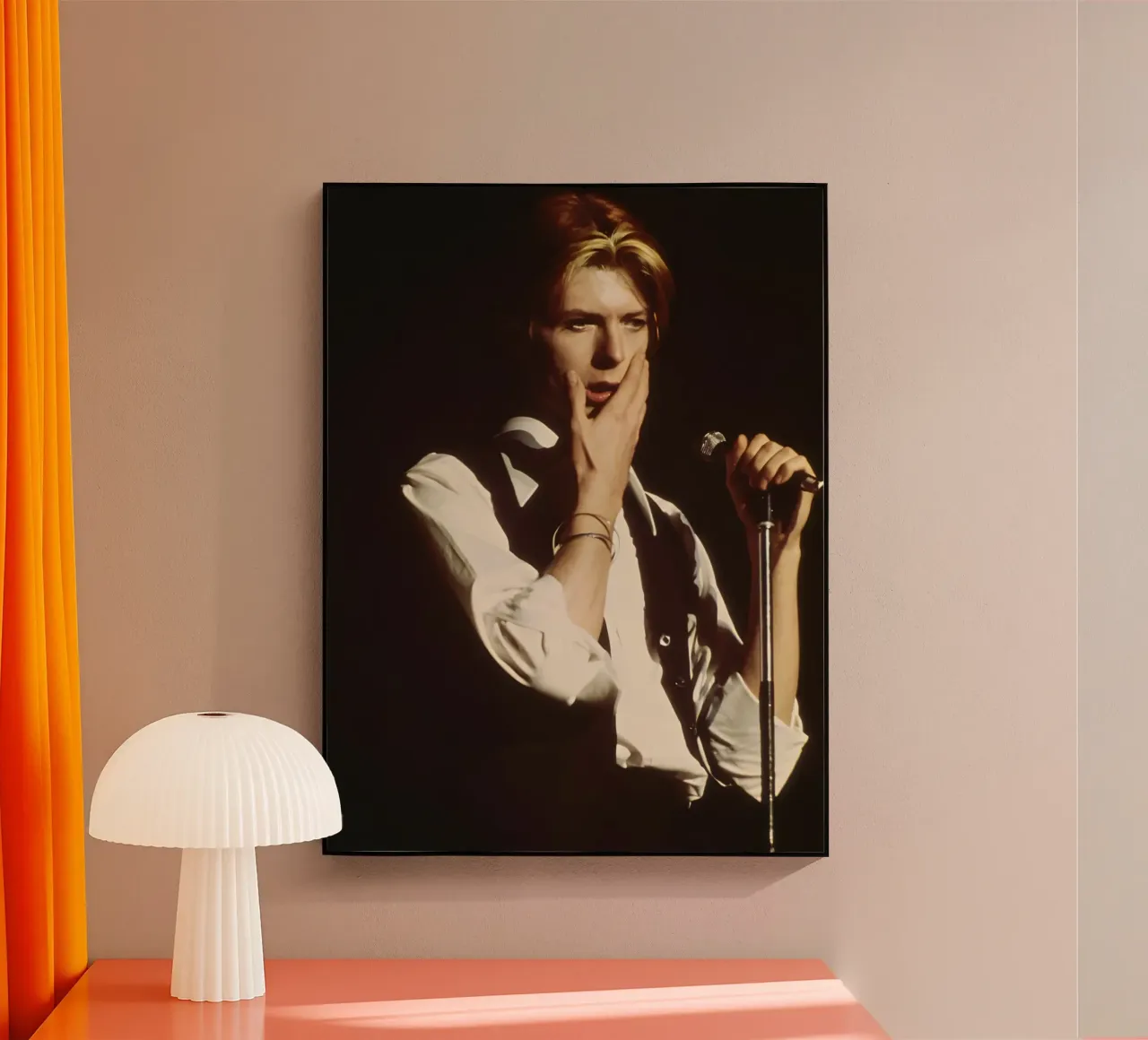 David Bowie plexiglass da Digital Street art