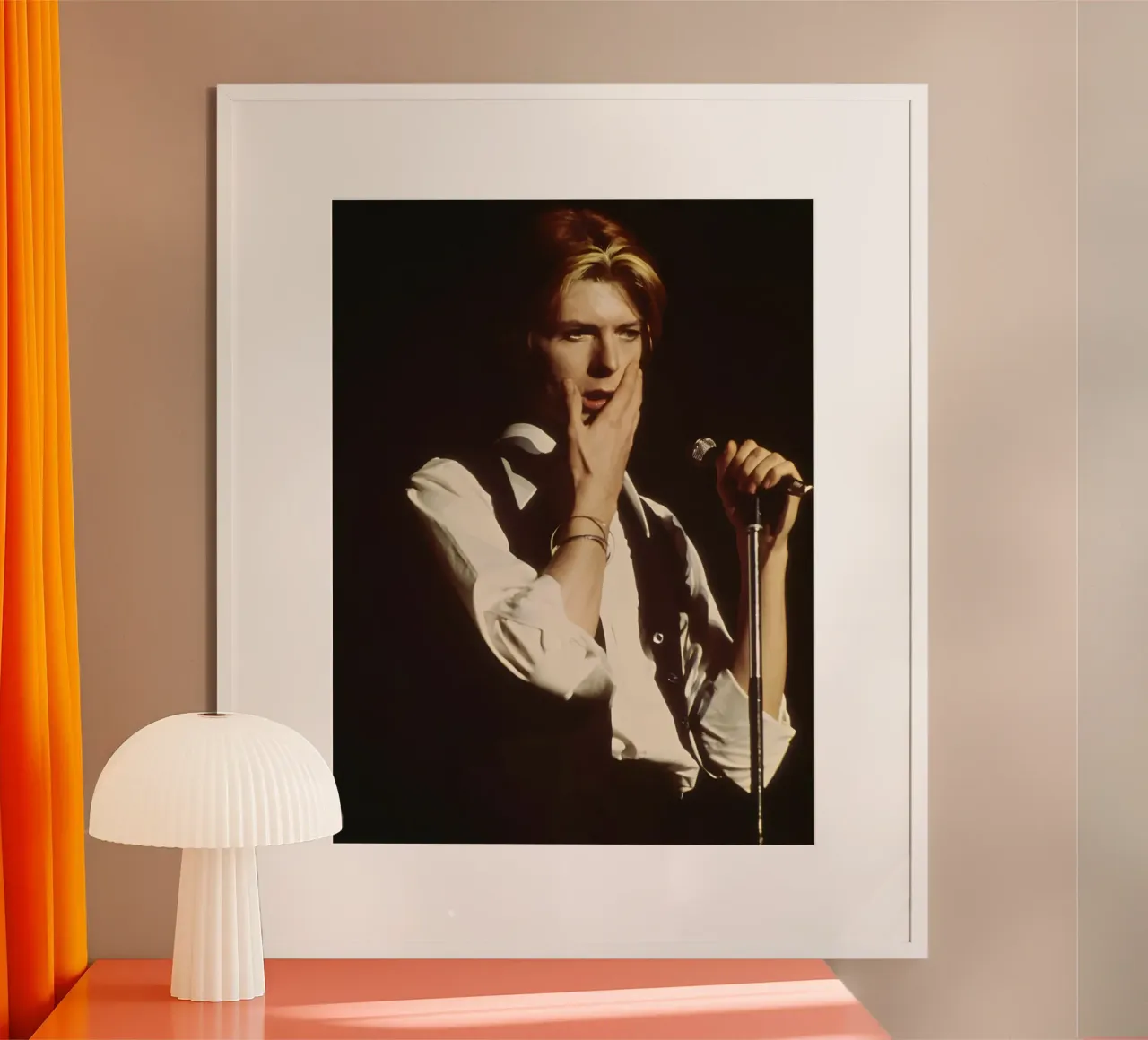 David Bowie poster da Digital Street art