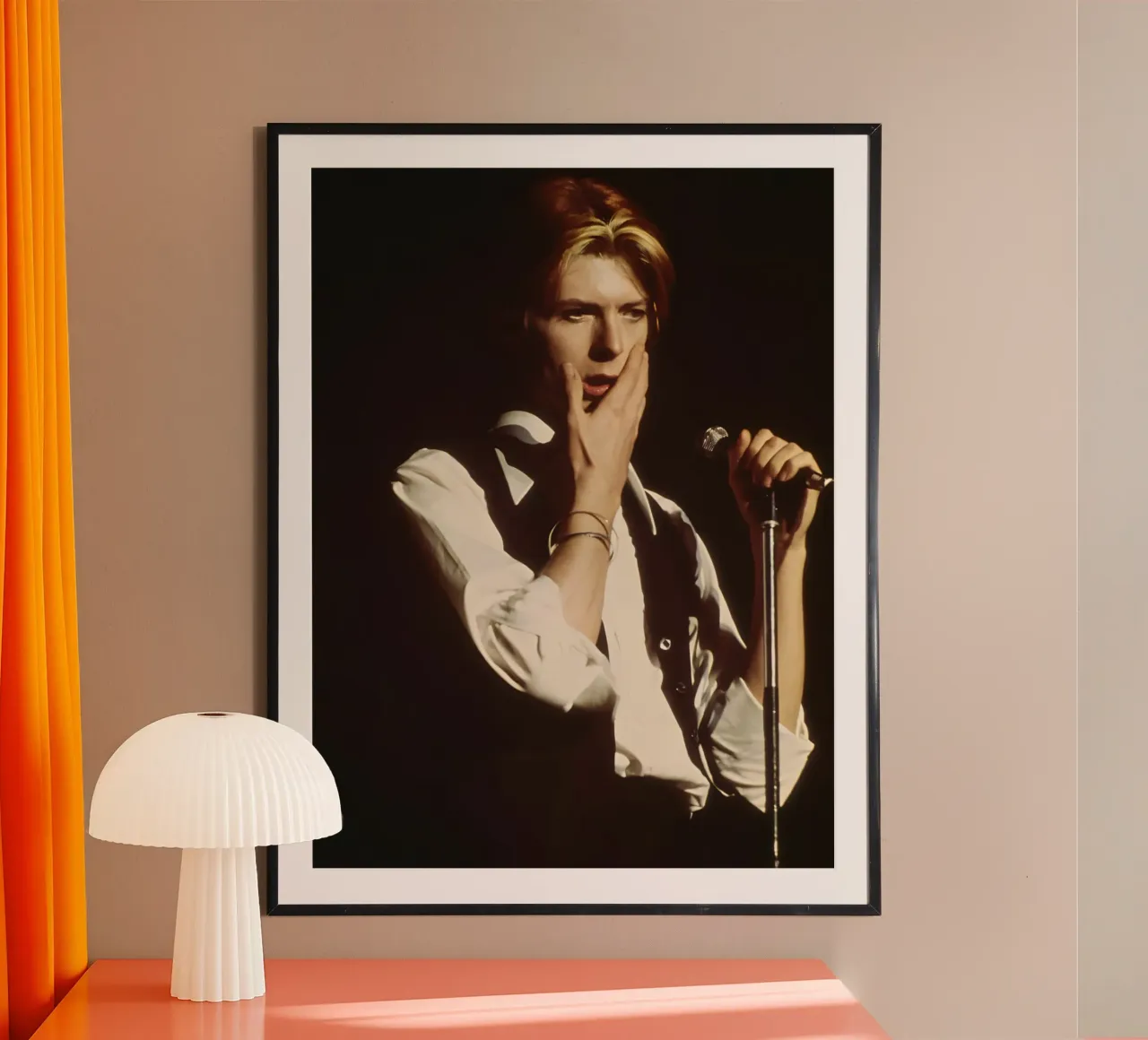 David Bowie poster da Digital Street art