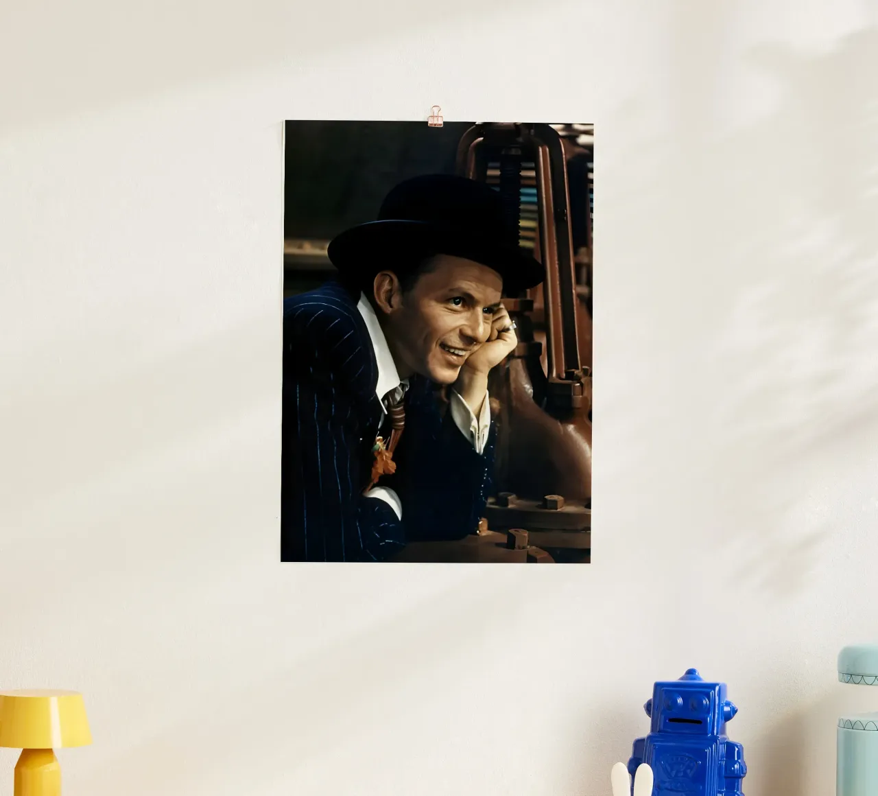 Frank Sinatra carta hahnemühle da Digital Street art