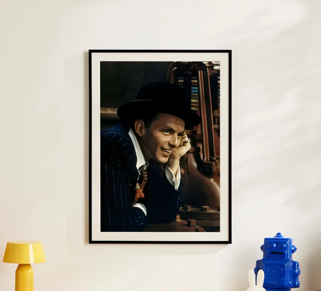 Frank Sinatra poster da Digital Street art