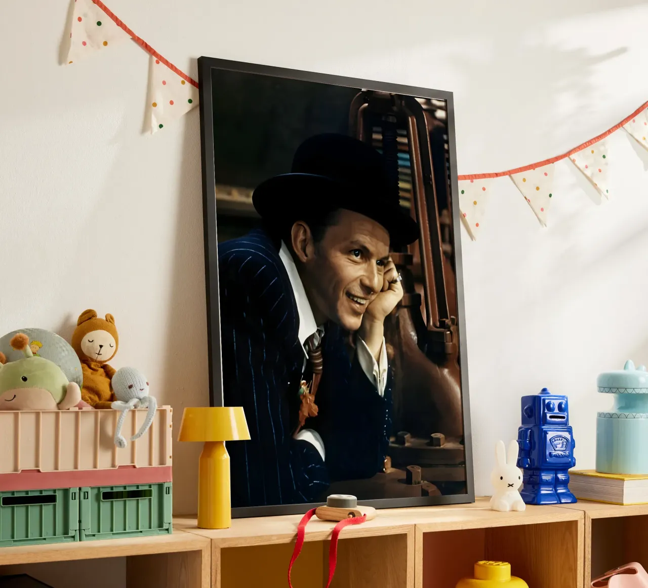 Frank Sinatra poster da Digital Street art