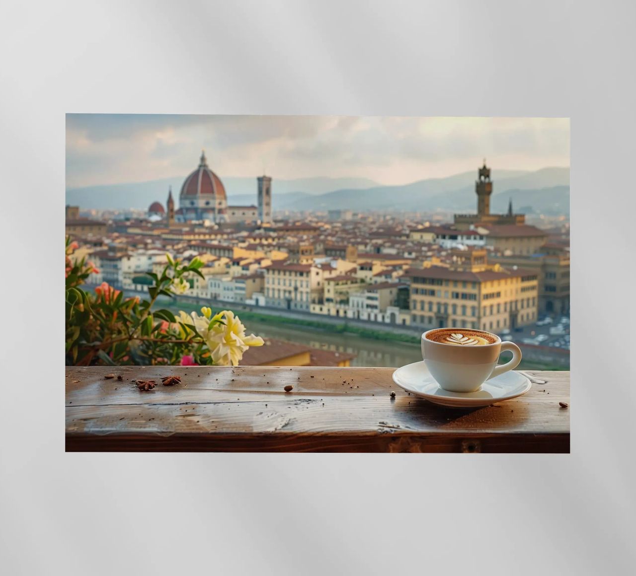 Caffè a Firenze pellicola backlit da M-Ulrich-Digital Art
