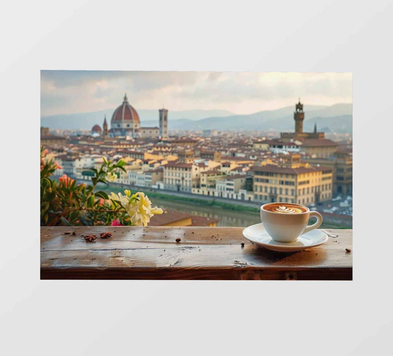 Caffè a Firenze pellicola backlit da M-Ulrich-Digital Art