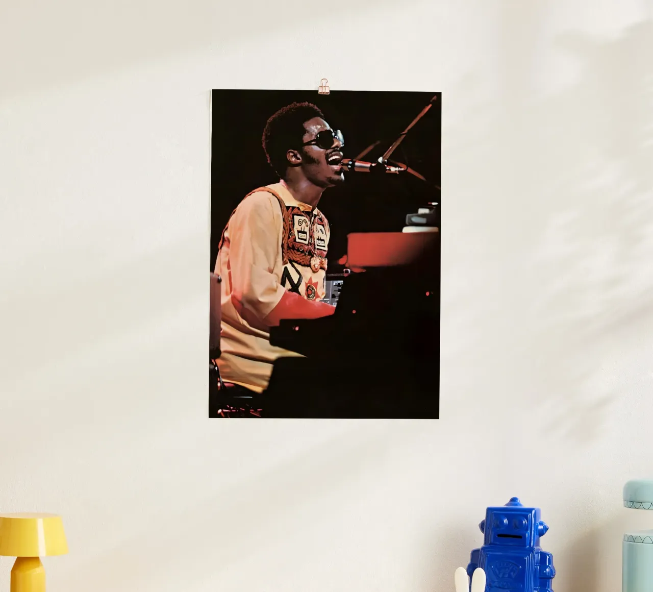 Stevie Wonder carta hahnemühle da The Poster Hub