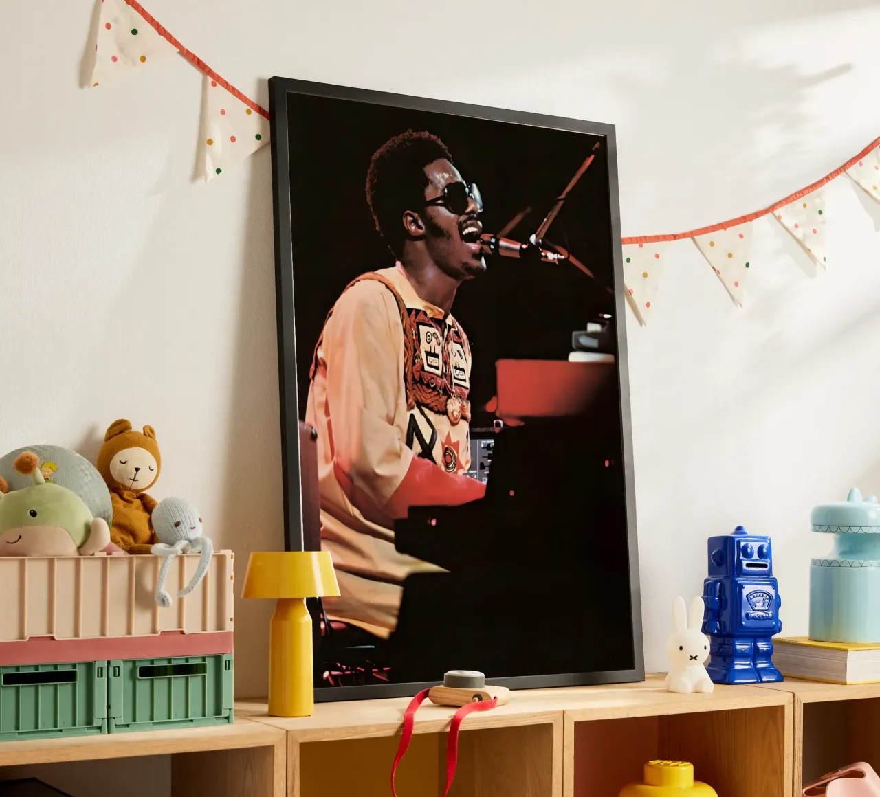 Stevie Wonder carta hahnemühle da The Poster Hub