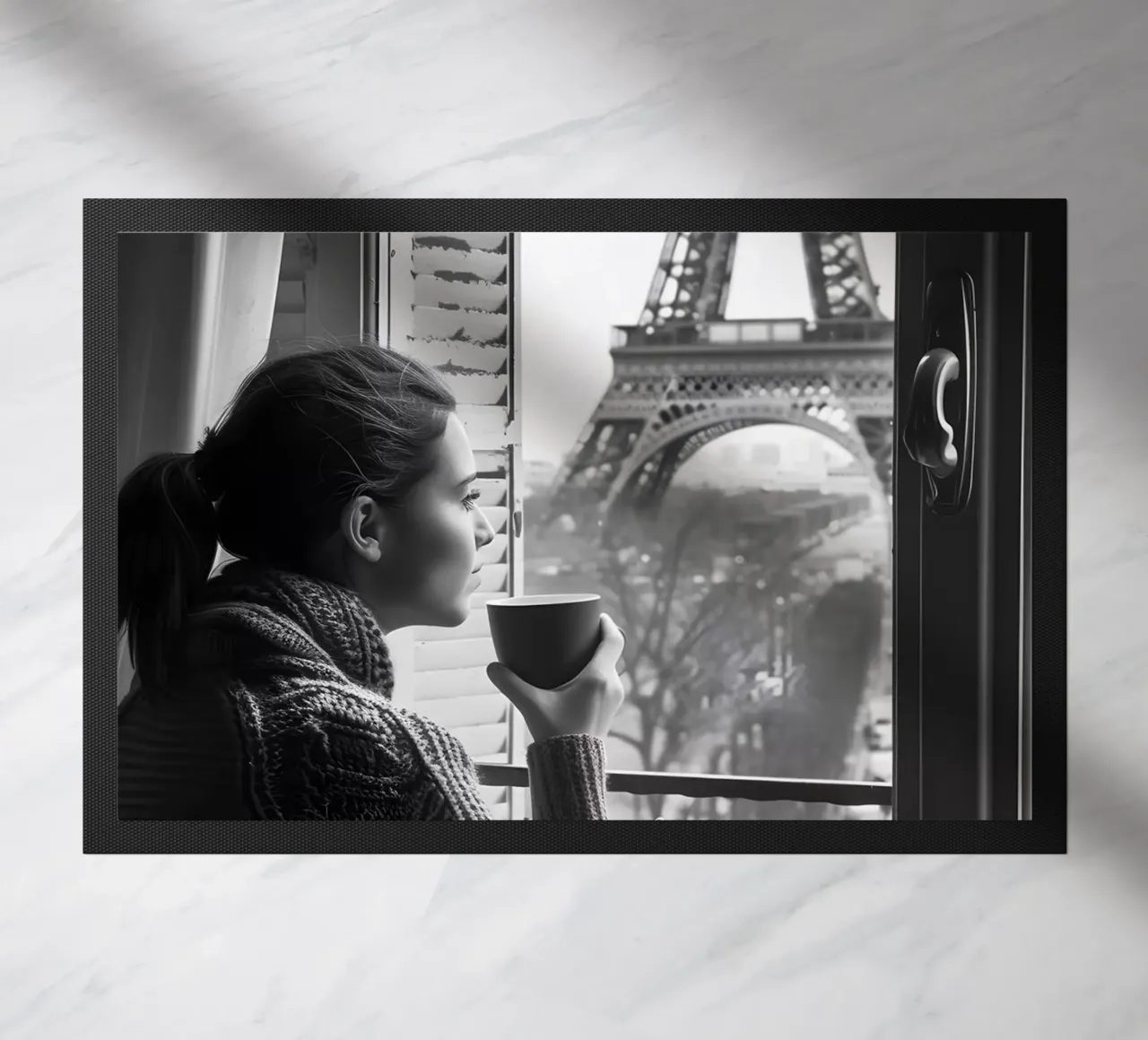 Kaffeepause a Parigi zerbino da M-Ulrich-Digital Art