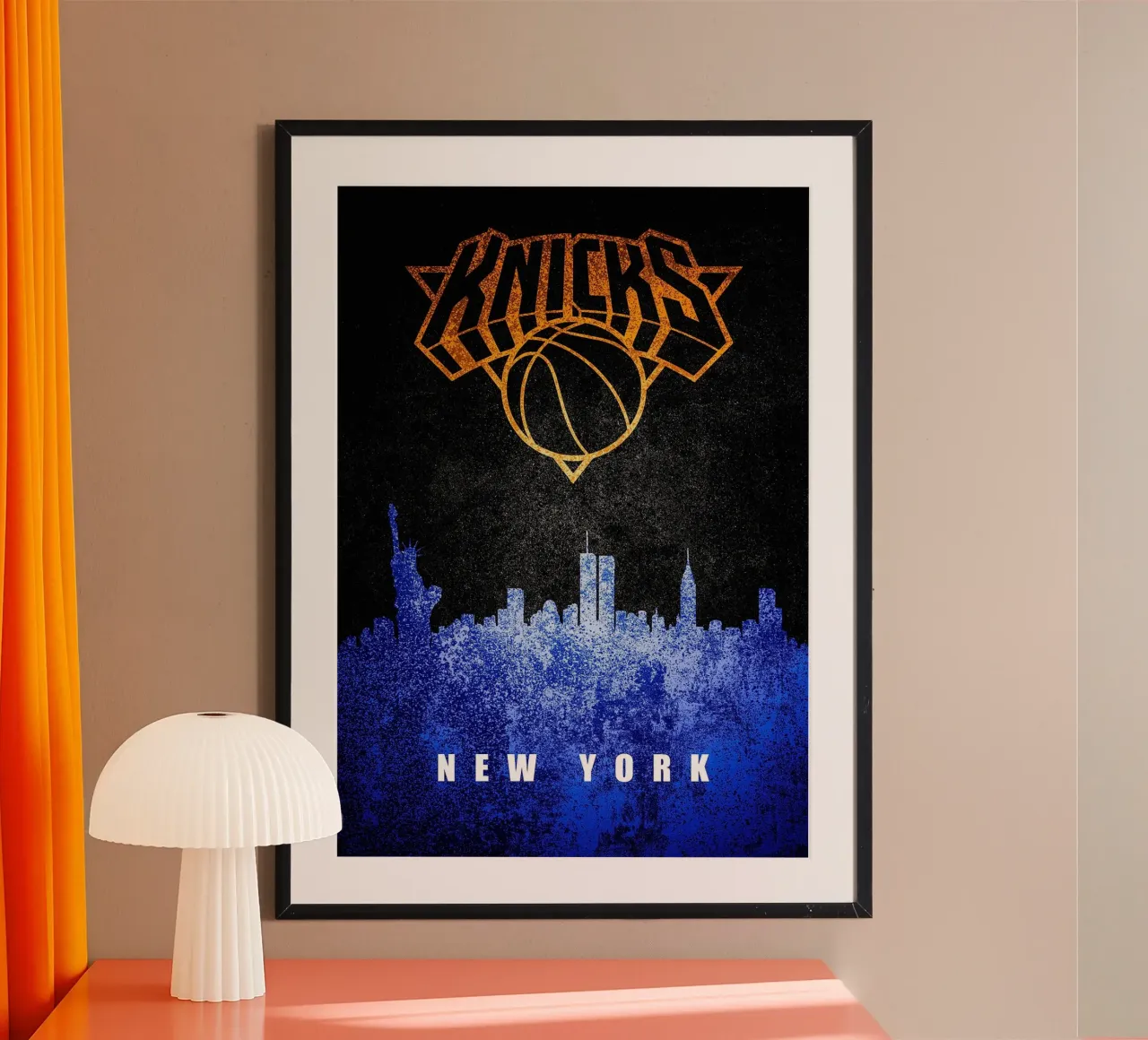 Skyline di New York carta hahnemühle da kakaka