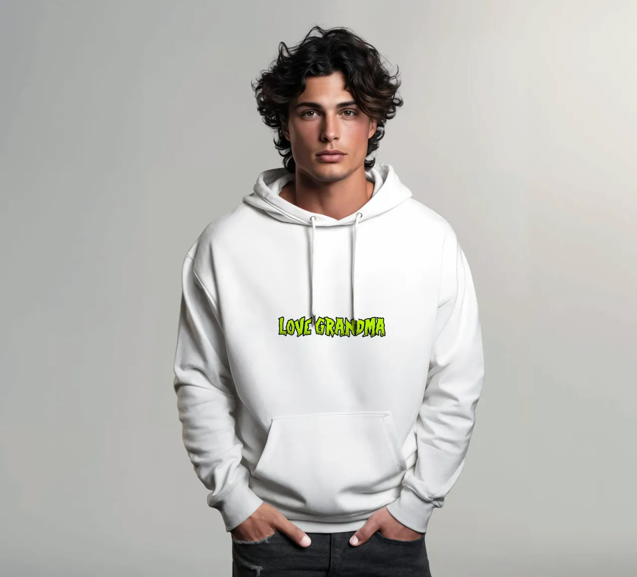 Amore nonna felpa con cappuccio da Test Store