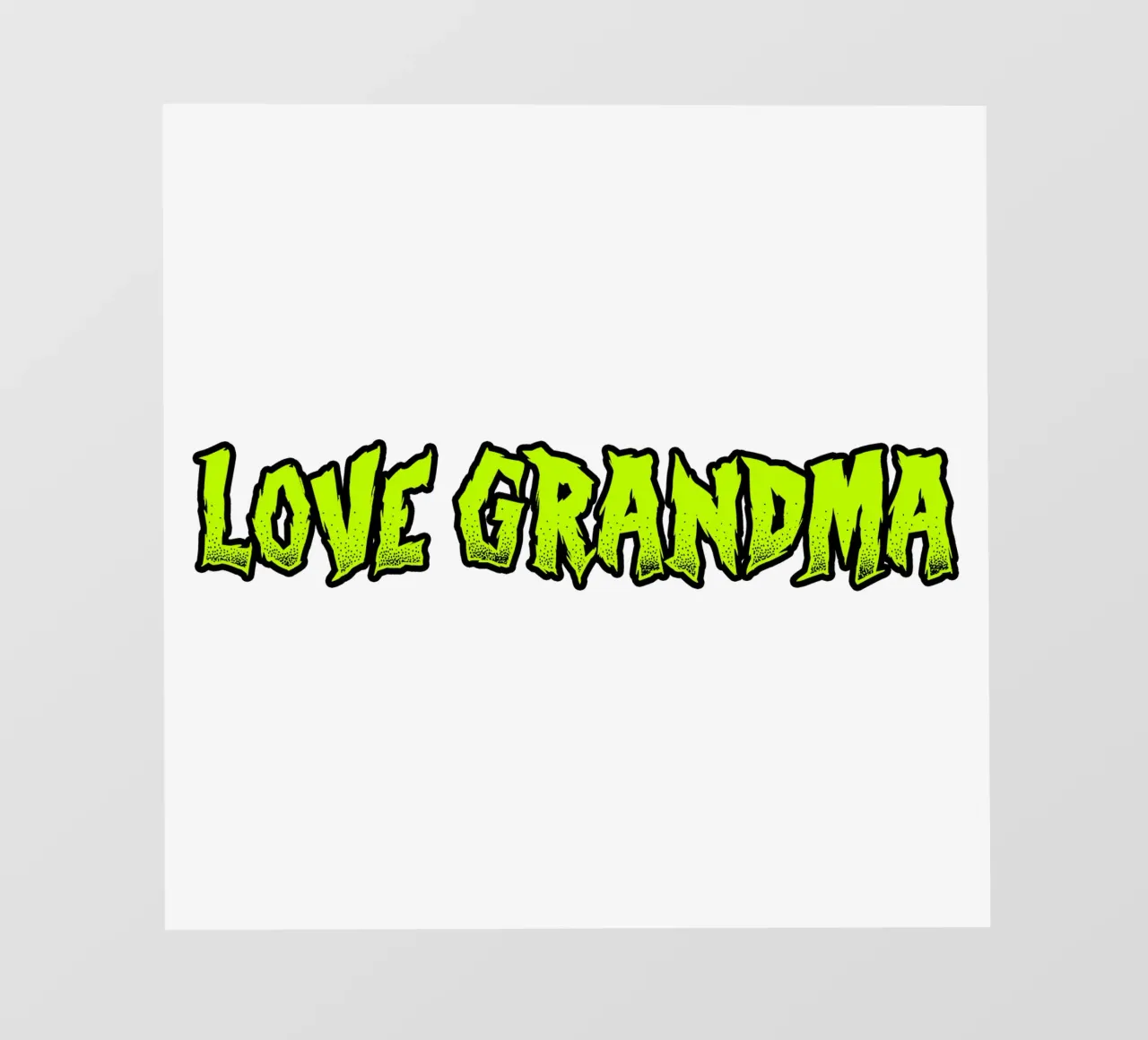 Amore nonna telo in pvc da Test Store