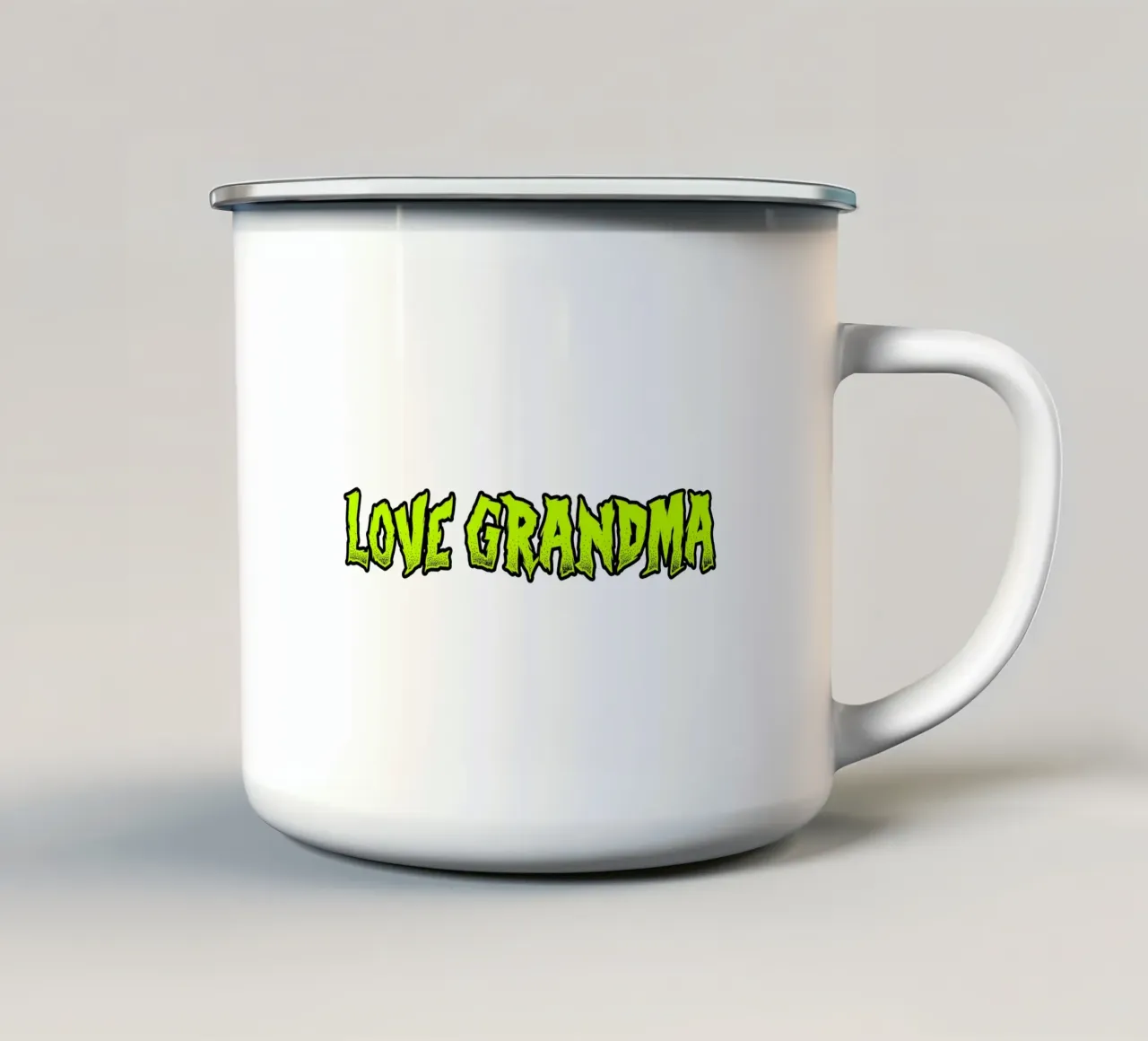 Amore nonna tazza in smalto da Test Store