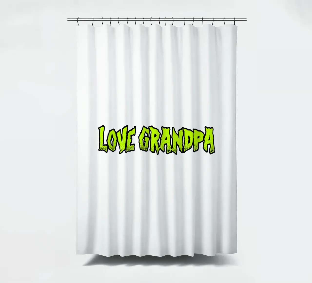 Amore nonno tenda da doccia da Test Store
