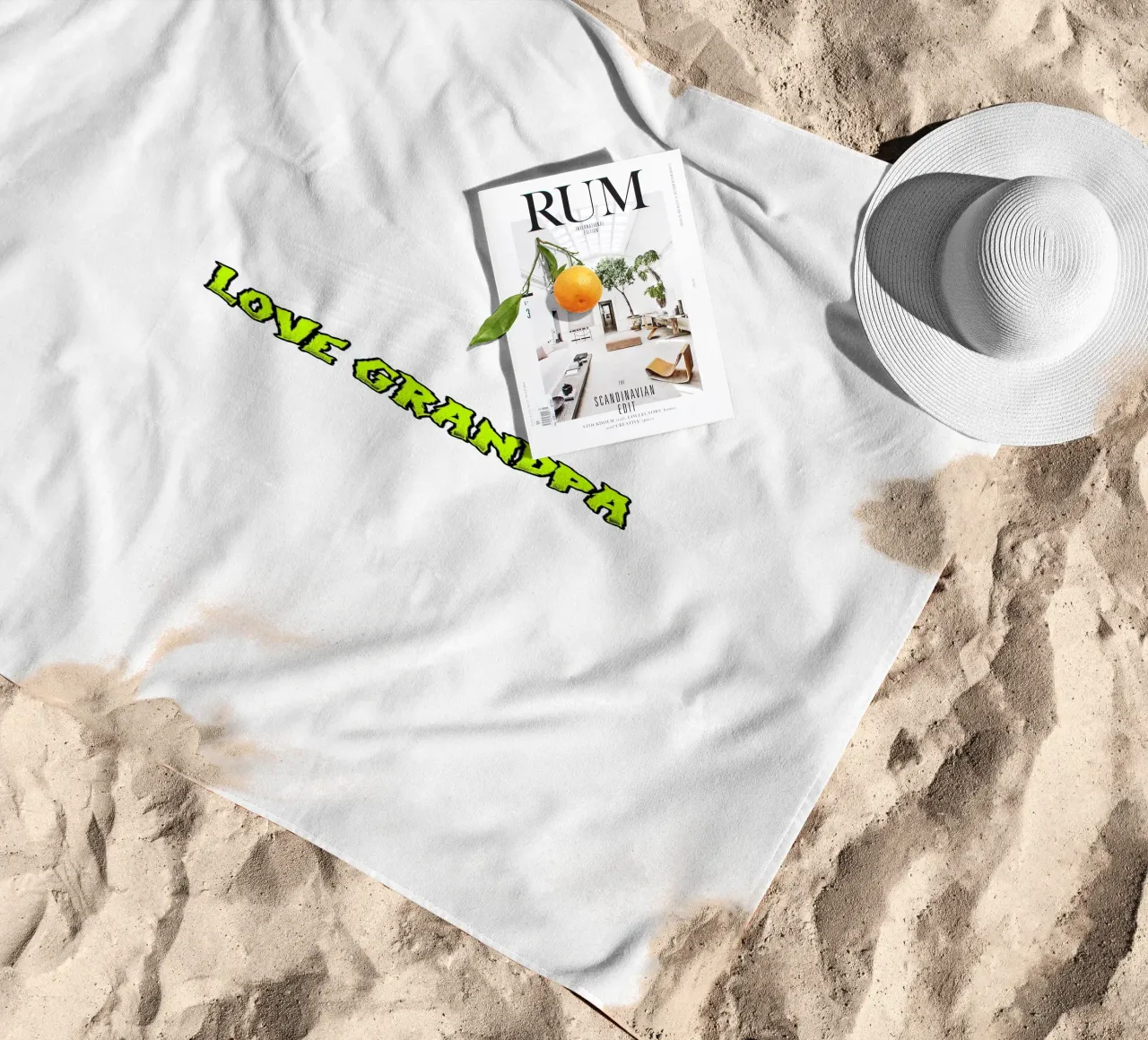 Amore nonno telo mare da Test Store