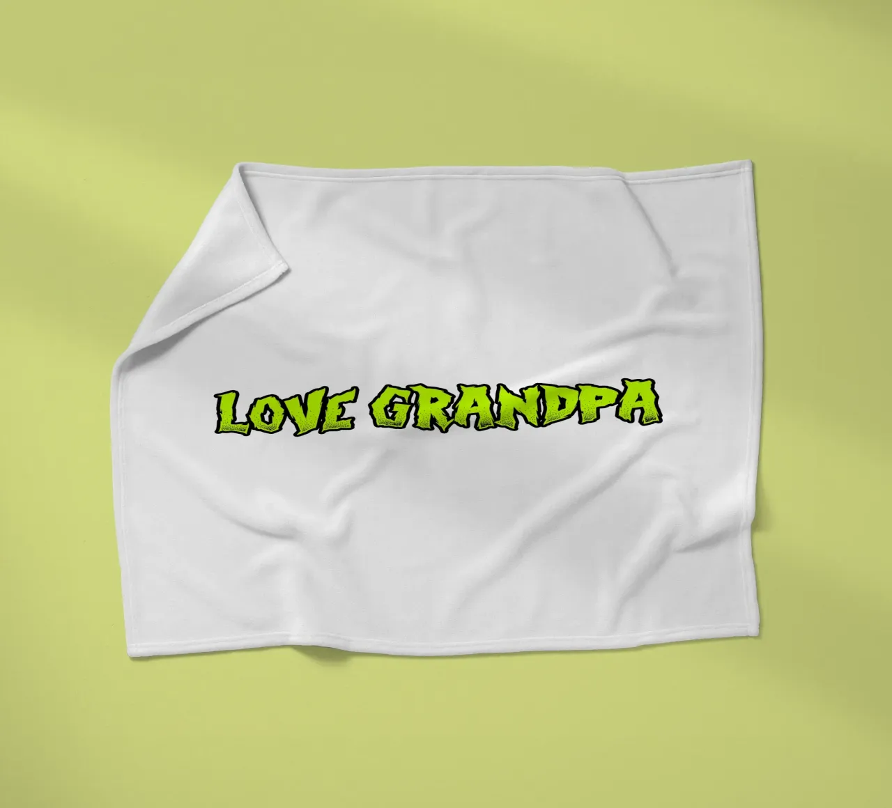 Amore nonno coperta in pile da Test Store