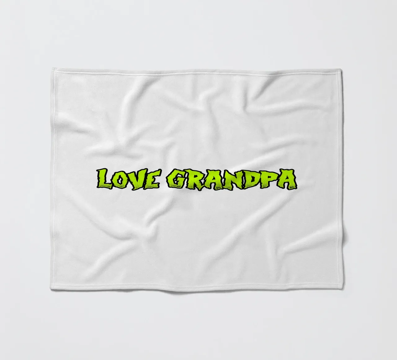 Amore nonno coperta in pile da Test Store