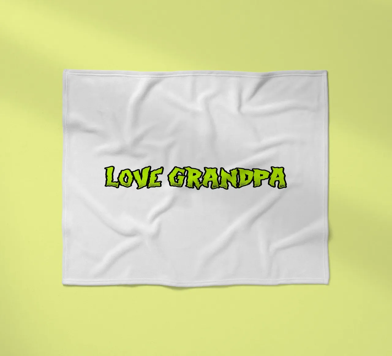 Amore nonno coperta in pile da Test Store