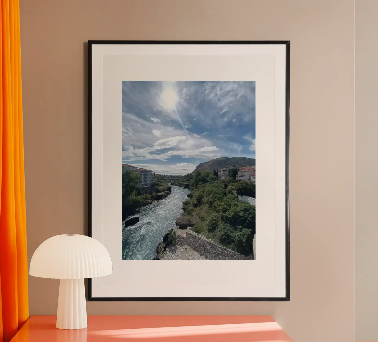 Mostar Neretva poster da Tonki