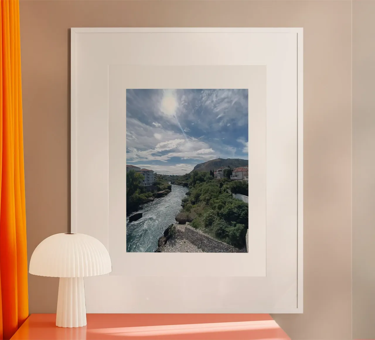 Mostar Neretva poster da Tonki
