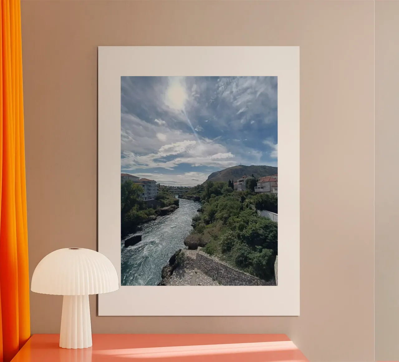 Mostar Neretva poster da Tonki
