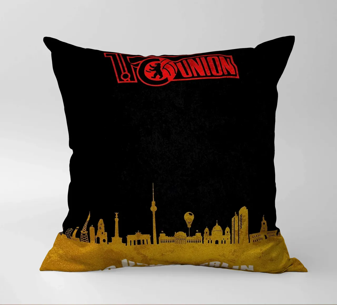 Skyline della città di Union Berlin cuscino da kakaka