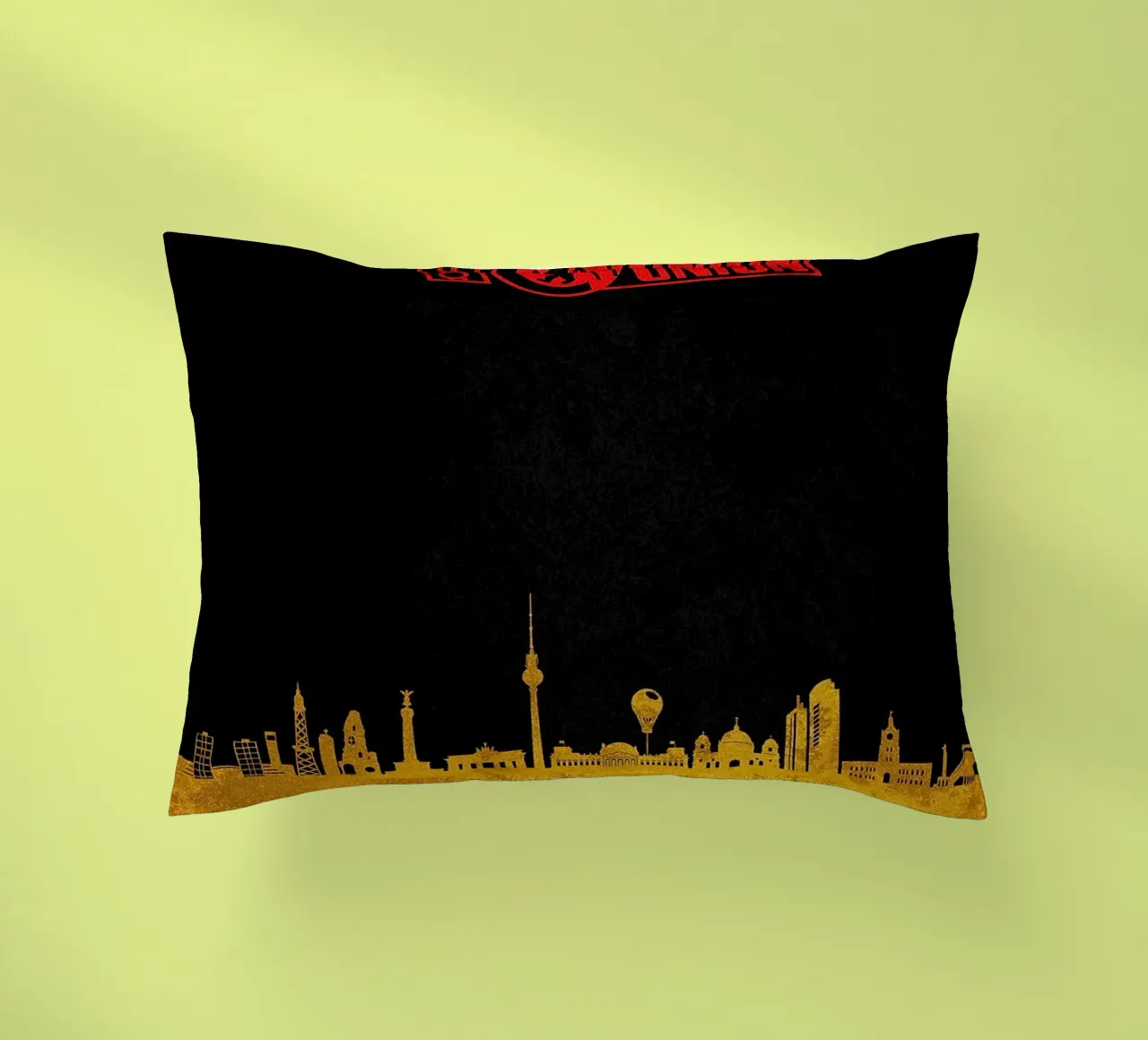 Skyline della città di Union Berlin cuscino da kakaka