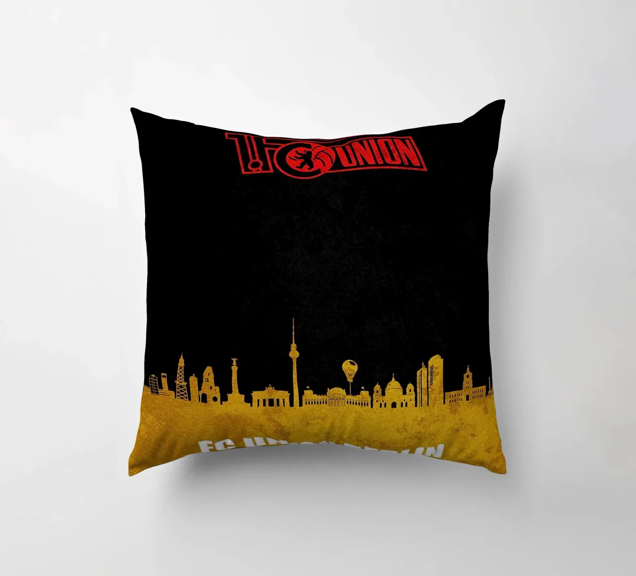 Skyline della città di Union Berlin cuscino da kakaka