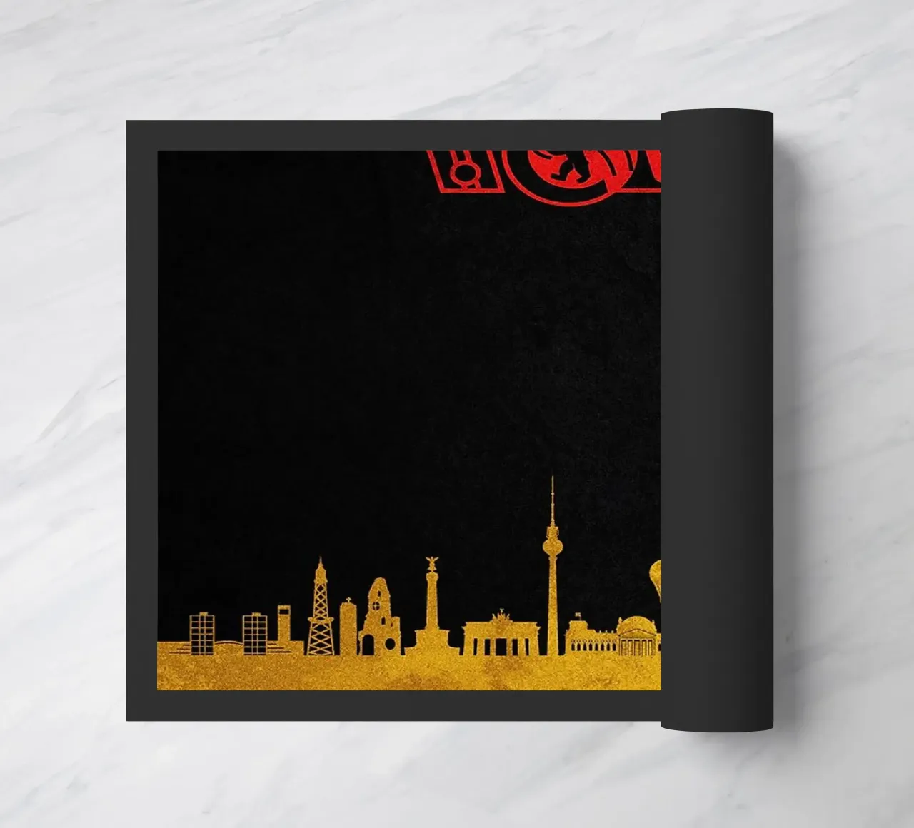 Skyline della città di Union Berlin zerbino da kakaka
