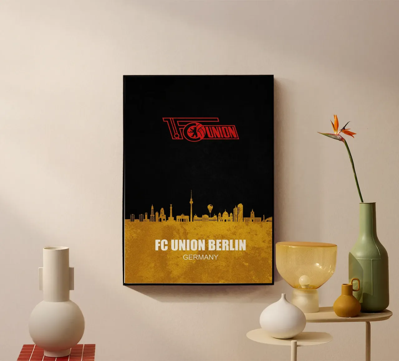 Skyline della città di Union Berlin plexiglass da kakaka