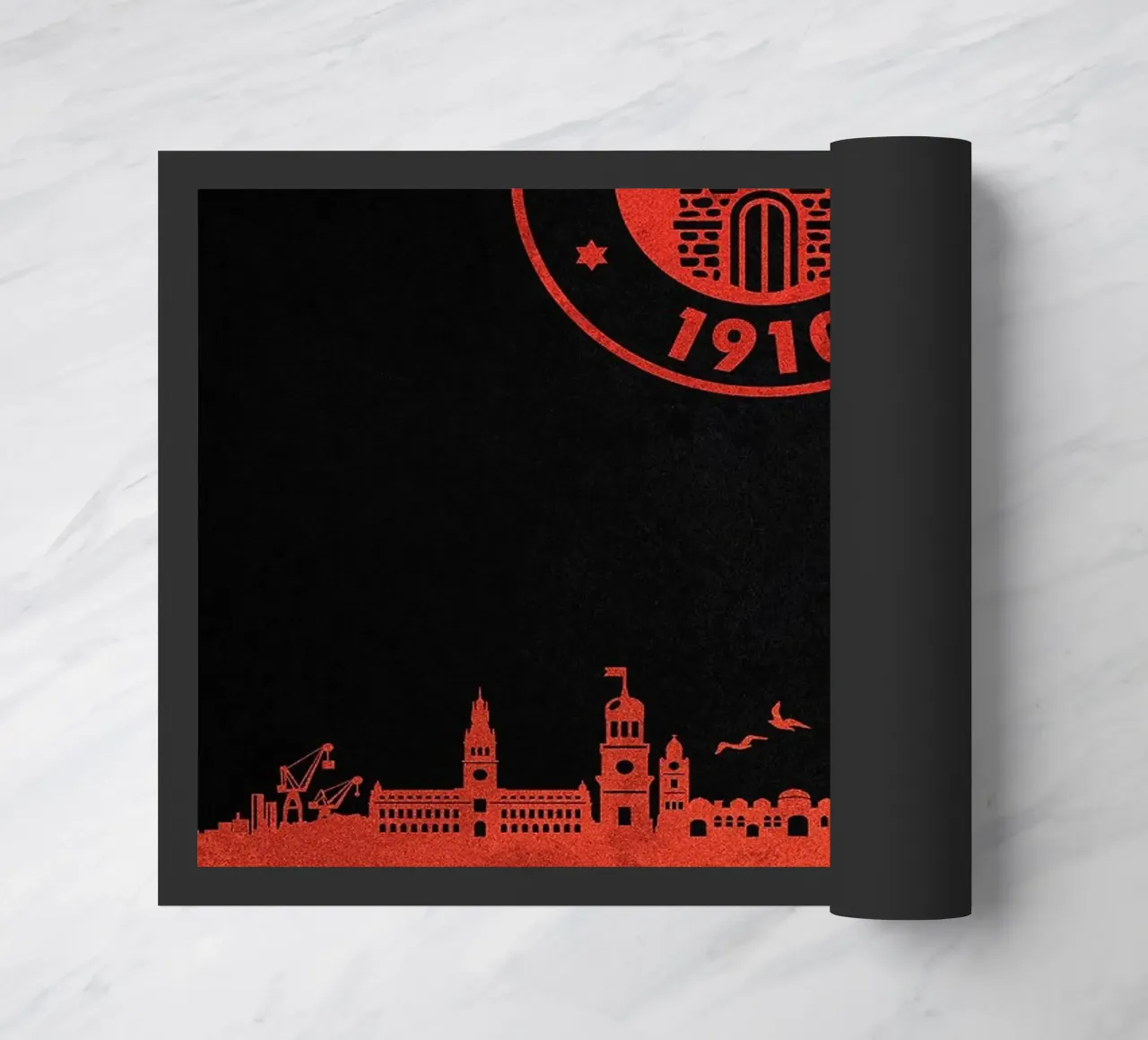 Skyline della città di St Pauli zerbino da kakaka