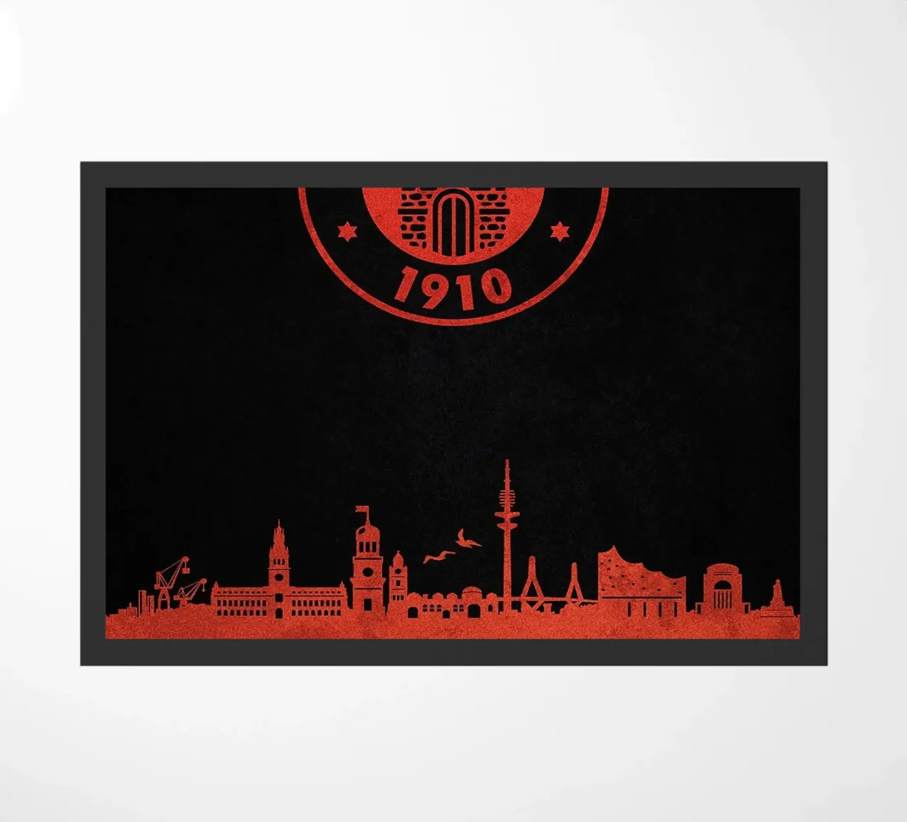 Skyline della città di St Pauli zerbino da kakaka