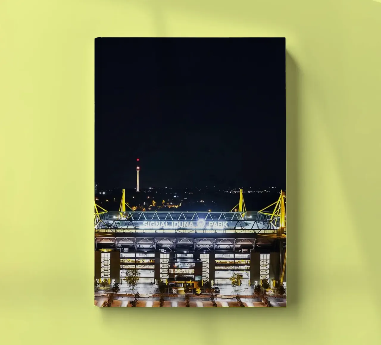 Signal Iduna Park Vue de nuit carnet de notes de kakaka
