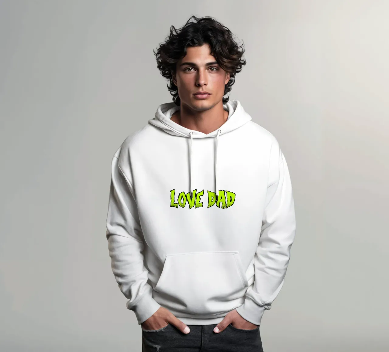Amore papà felpa con cappuccio da Test Store