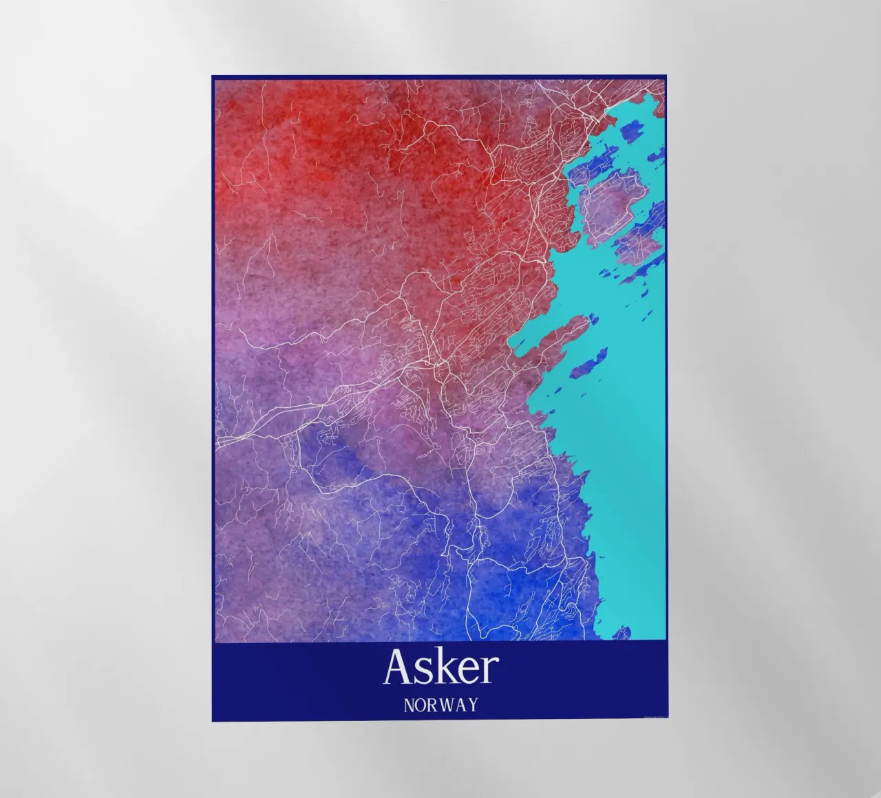Asker NORWAY pellicola backlit da WorldPrint