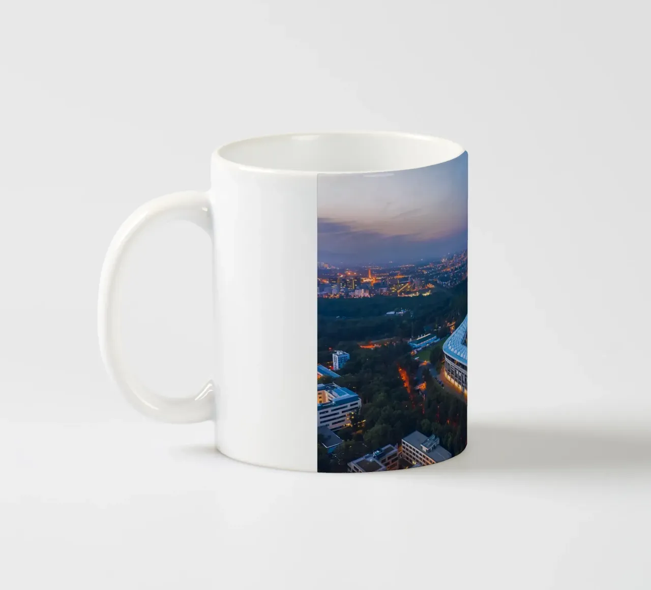 Skyline della città degli Utah Jazz tazza in ceramica da kakaka